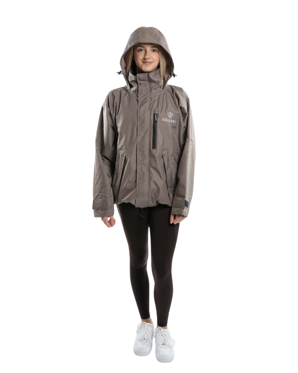 EquiDry Shortie Thin Fleece - Mocha