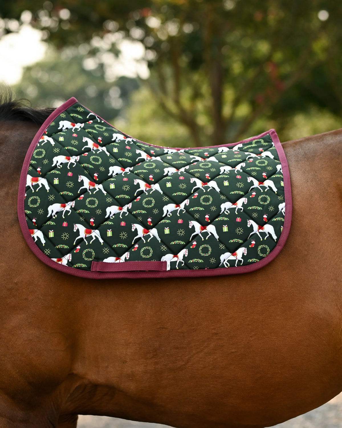 Dreamers & Schemers  Saddle Pad - Pony Island Lippizan Horses