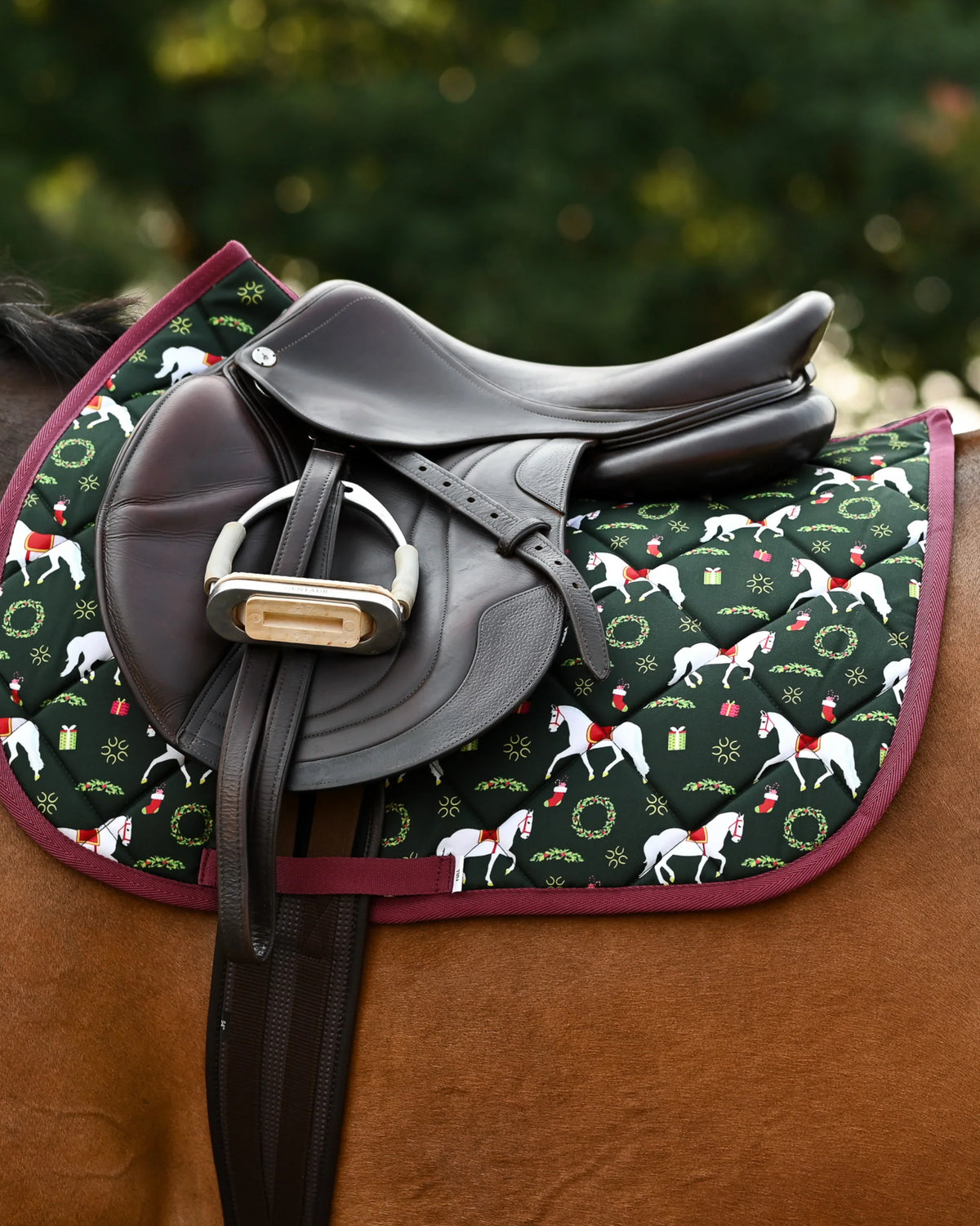 Dreamers & Schemers  Saddle Pad - Pony Island Lippizan Horses