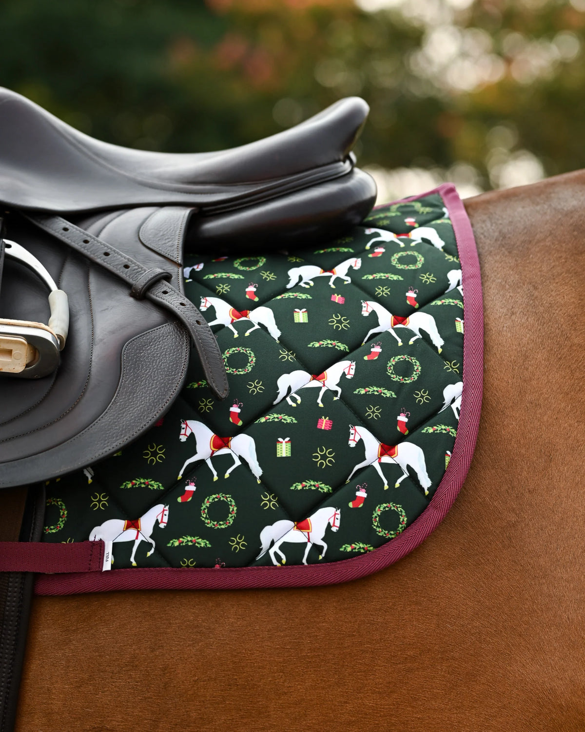 Dreamers & Schemers  Saddle Pad - Pony Island Lippizan Horses