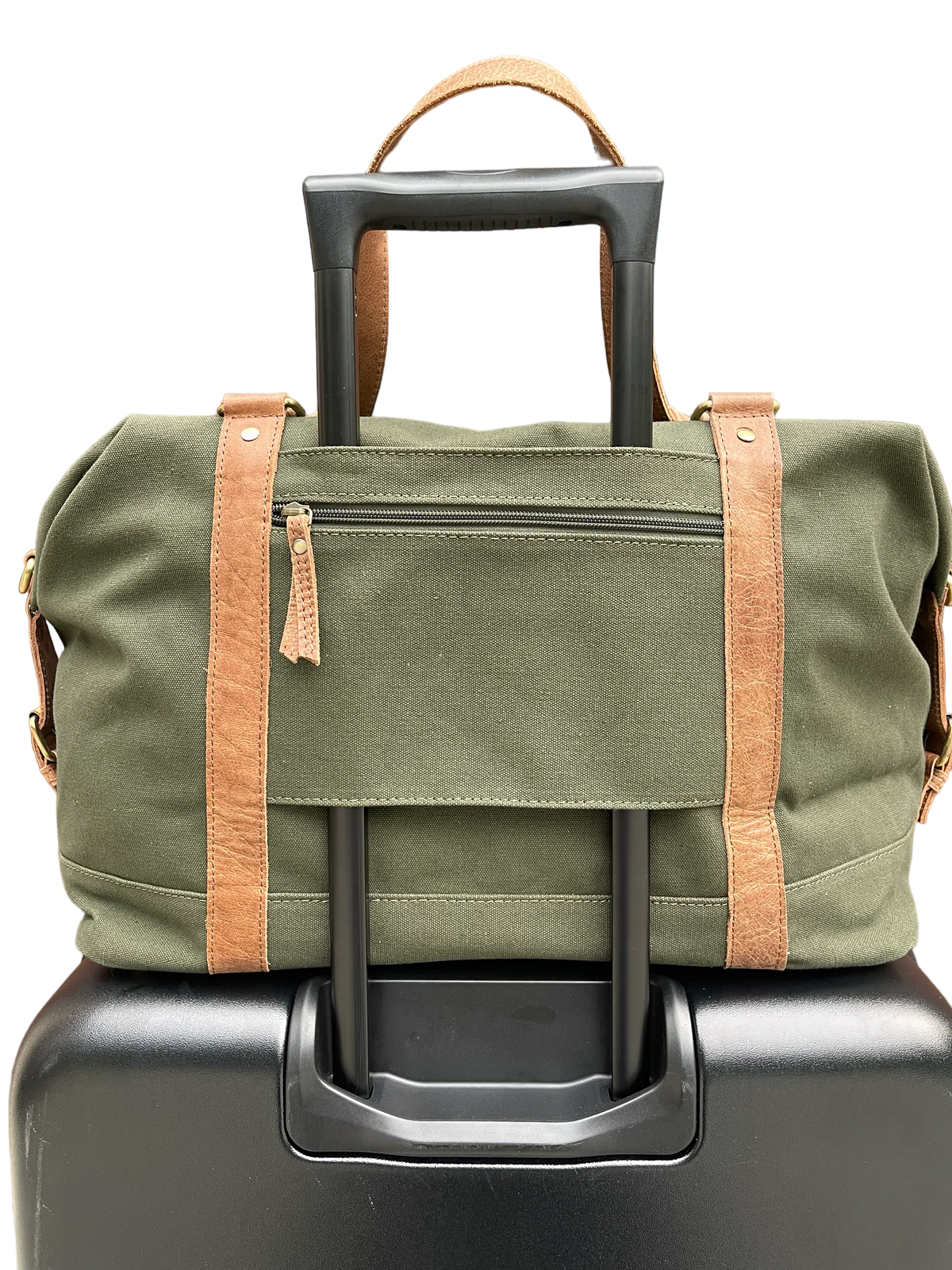 Tucker Tweed Barn Duffle - Green
